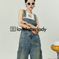 Vintage Denim Overalls LLA0161