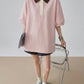 Multicolor Oversized Polo Shirt FER0229