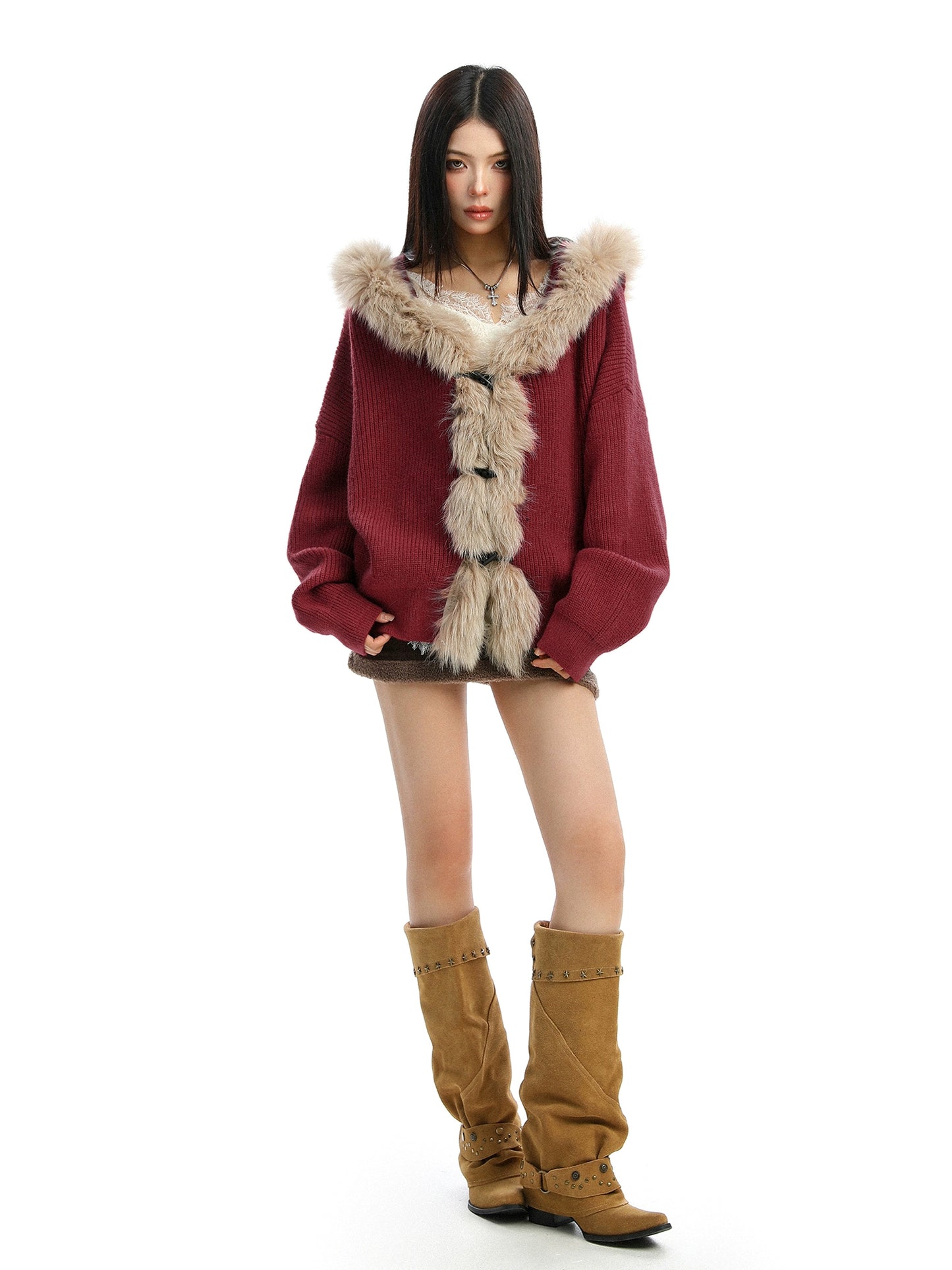Fur Design Relax Knit BGS0030