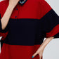 Oversized Polo Shirt Knit FER0255