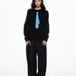 Tie Loose Knit Pullover UDS0004