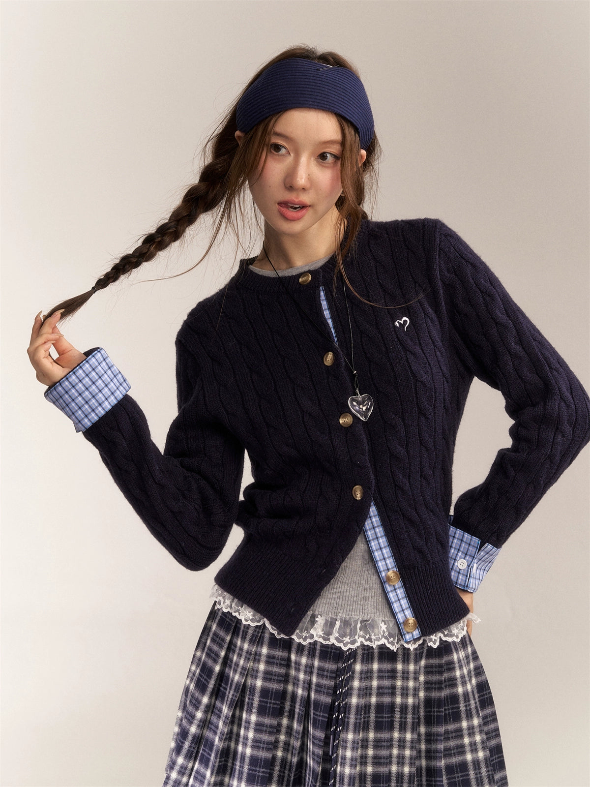 Retro College Short Knit ASG0051