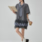Hem Mesh Tulle Dress FER0159