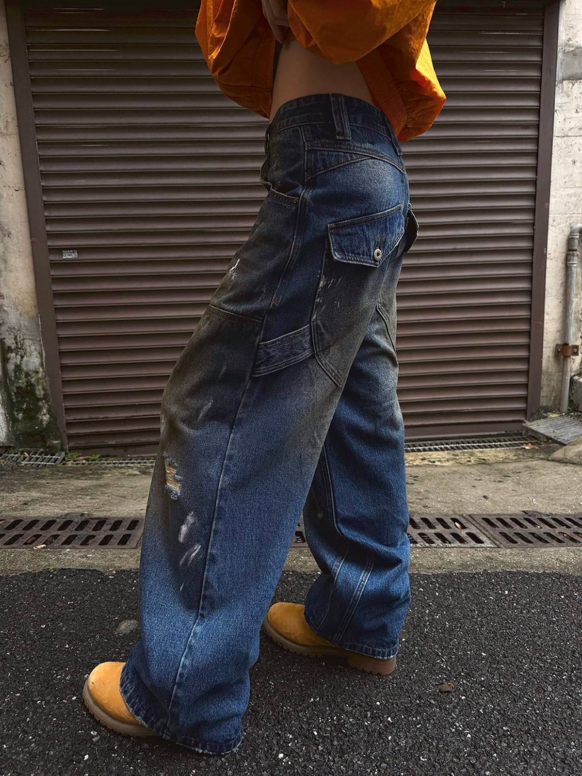 Paint-Splatter Jeans WWP0006