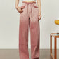 Dirty Pink Gradient Denim Pants LLA0155