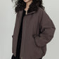 Wool Collar Vintage Jacket VAS0173
