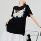 Mixed Material Docking Dress FER0299