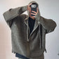 Reversible Mesh Zip-Up Knit Hoodie DAZ0010