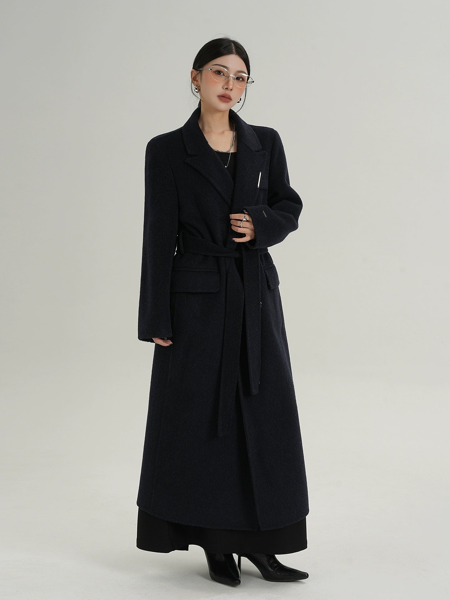 Mode Wool Long Coat SRS0404