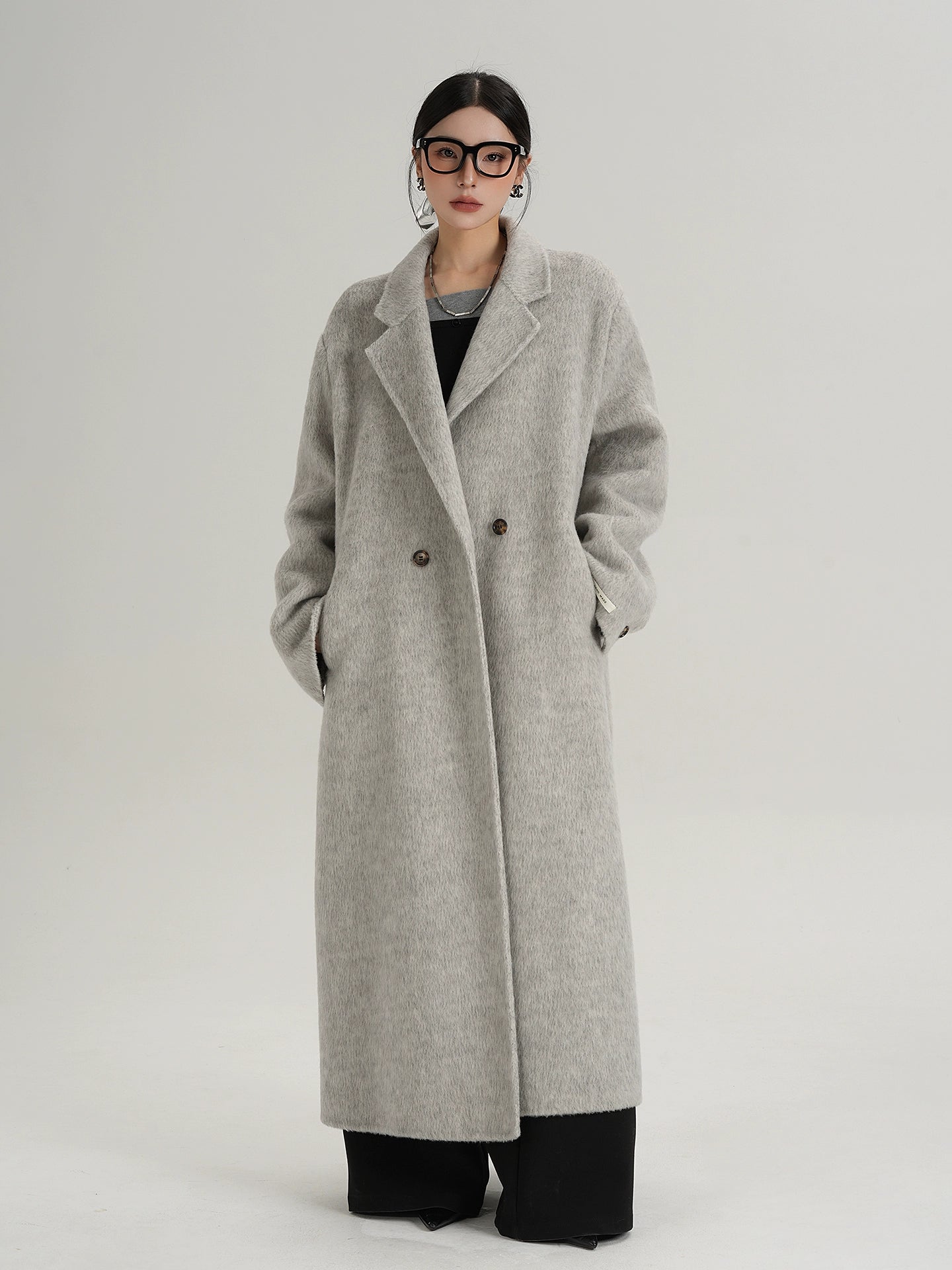 Loose Long Wool Coat SRS0392