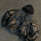 Hood Leather Cotton Jacket FLG0006