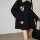 Vintage Embroidered Collar Wool Coat SUY0022