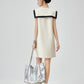 Sailor Collar Sleeveless Mini Dress FER0273