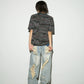 Damage Wide Leg Denim Pants MCY0006