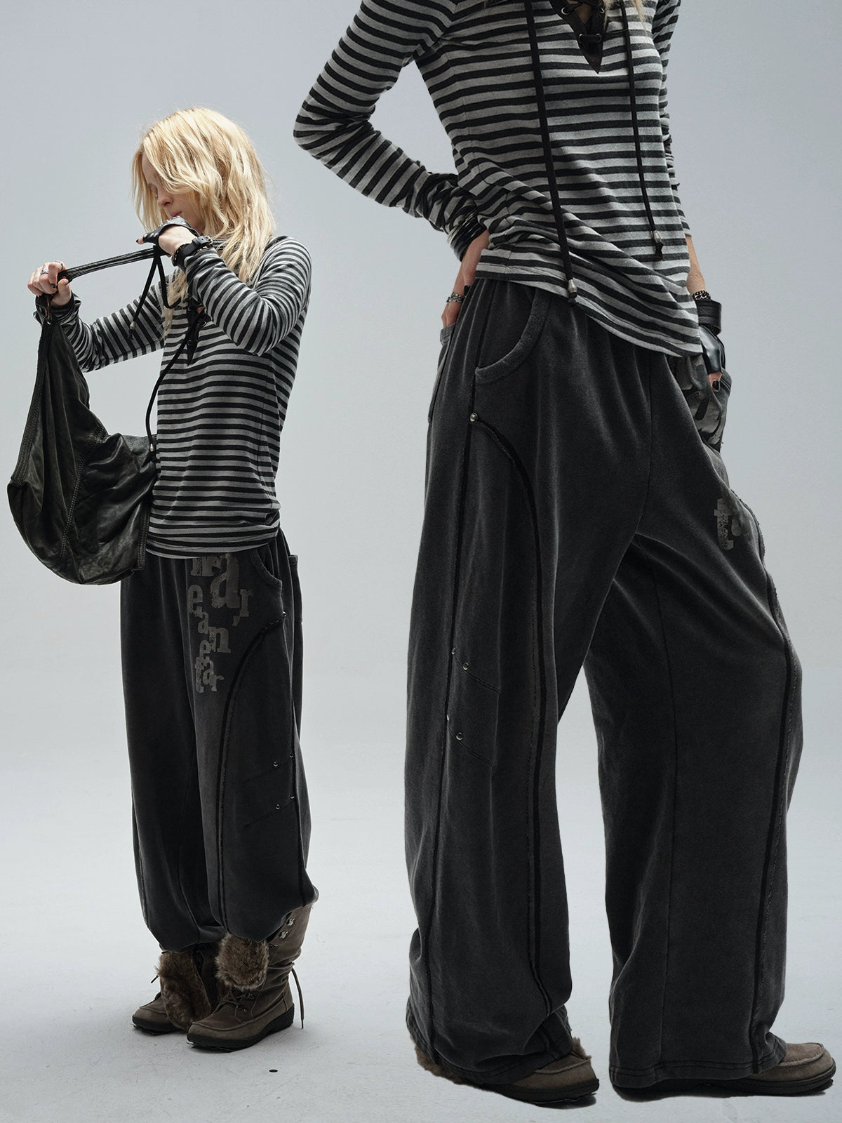 Vintage Washed Punk Sweatpants WAT0008