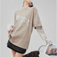 Horse Motif Lace Sleeves FER0034