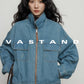 Retro Blue Washed Denim Jacket VAS0219
