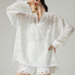 Patchwork Lace Shirt / Shorts FER0130