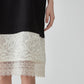 White Lace Docking T-Shirt Dress FER0187