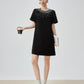 Bijou Neck Mini Dress FER0205