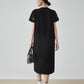Bijou Flower Embroidery T-Shirt Dress FER0200