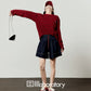 Border Long Sleeve T-Shirt / Relaxed Denim Pants LLA0517