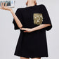 Sequin Pocket Short-Sleeve T-Shirt FER0331