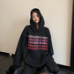 Embossed Logo Loose Hoodie YLS1024
