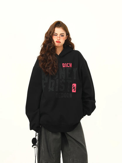 Big Logo Print Hoodie WDZ0040
