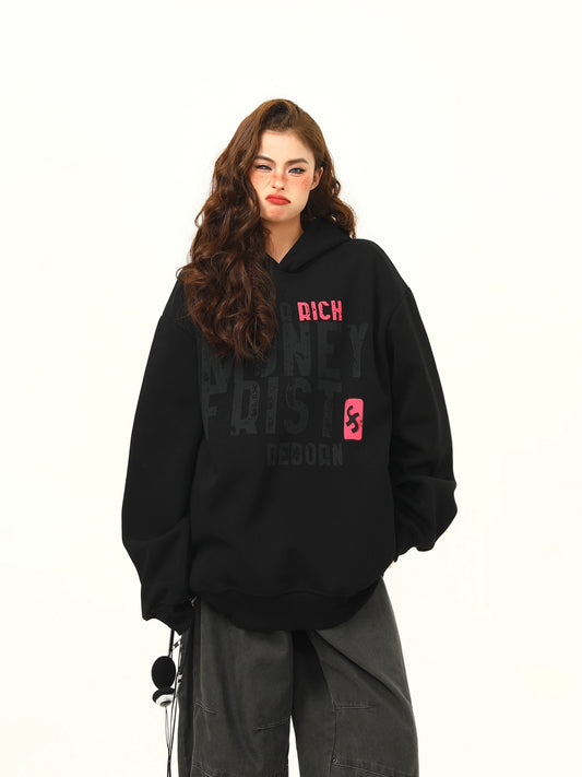Big Logo Print Hoodie WDZ0040