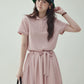 Polo Collar Mini Dress AMU0018
