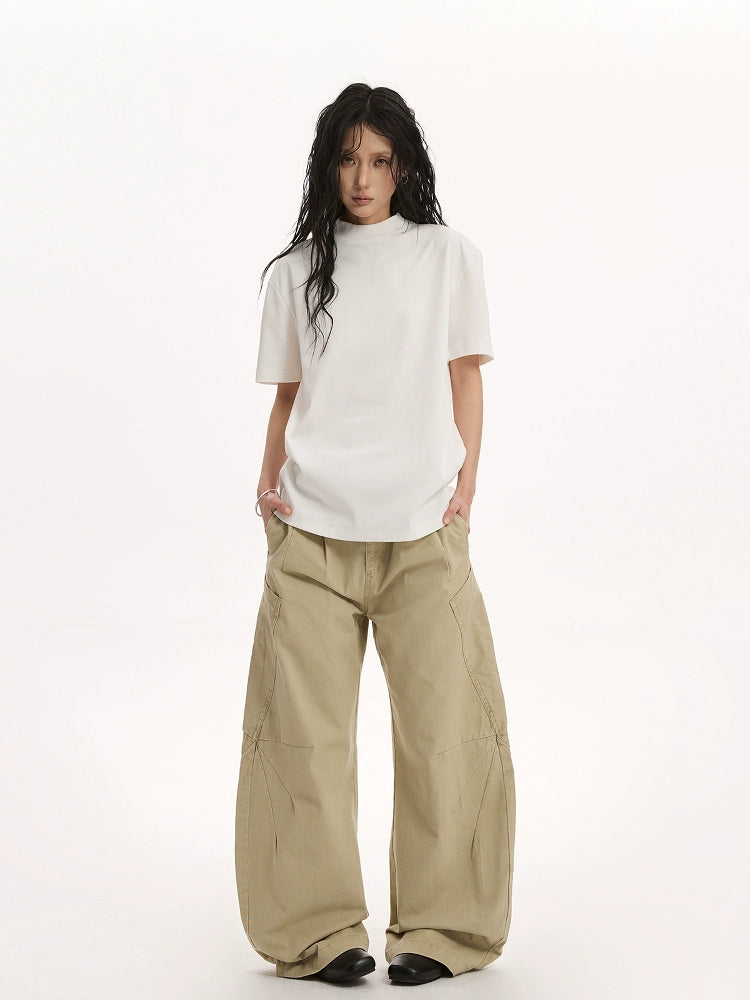Big Pocket Curve Wide Pants VAT0001