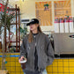 Vintage Washed Zipper Jacket CYE0056