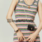 Summer Knit Vivid Color Dress LLA0127