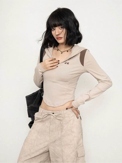 Shoulder Line Slim Tops ZRS0014