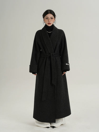 Elegant Long Wool Coat SRS0401