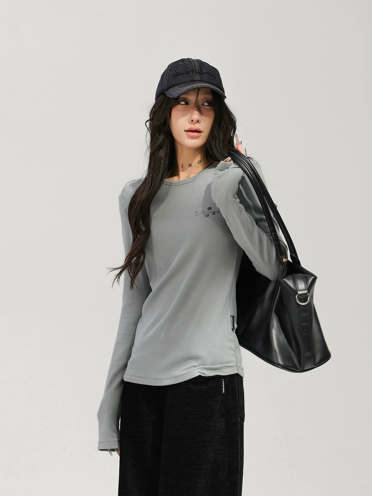 Fleece Long-Sleeve T-Shirt  ACS0390
