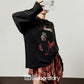 Animal & Patchwork Oversized Sweatshirt LLA0668