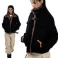 Suede Stand Collar Eagle Jacket  ZTS0020