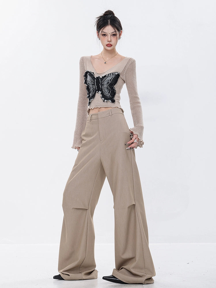 Wide Flare Volume Slacks ABW0005