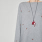 Patchwork Double-Layer Long-Sleeve T-Shirt FER0390
