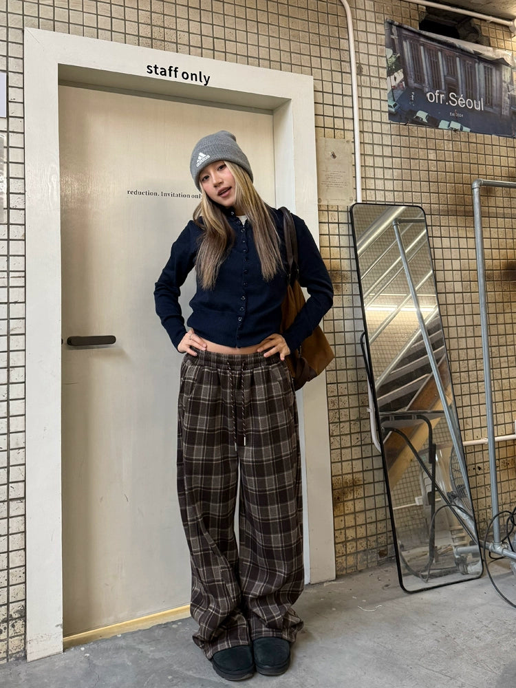 Paid Wide Pants CYE0079