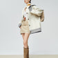 Cowichan-Style High Neck Knit Cardigan FER0372
