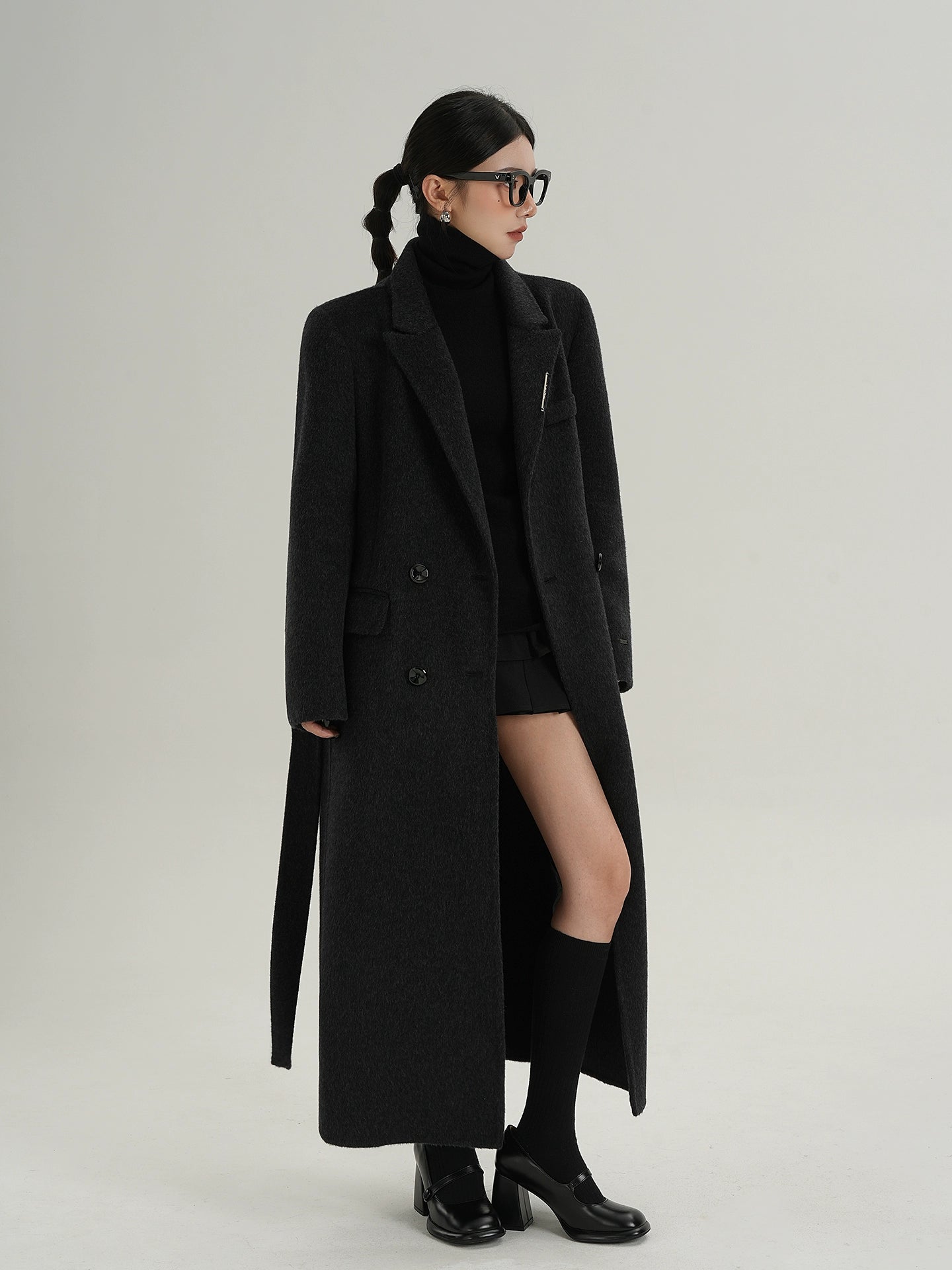 Mode Wool Long Coat SRS0404