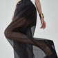 Layer Sheer High-Waist Pants FER0069