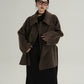 Fake Wool Trench Coat SRS0372