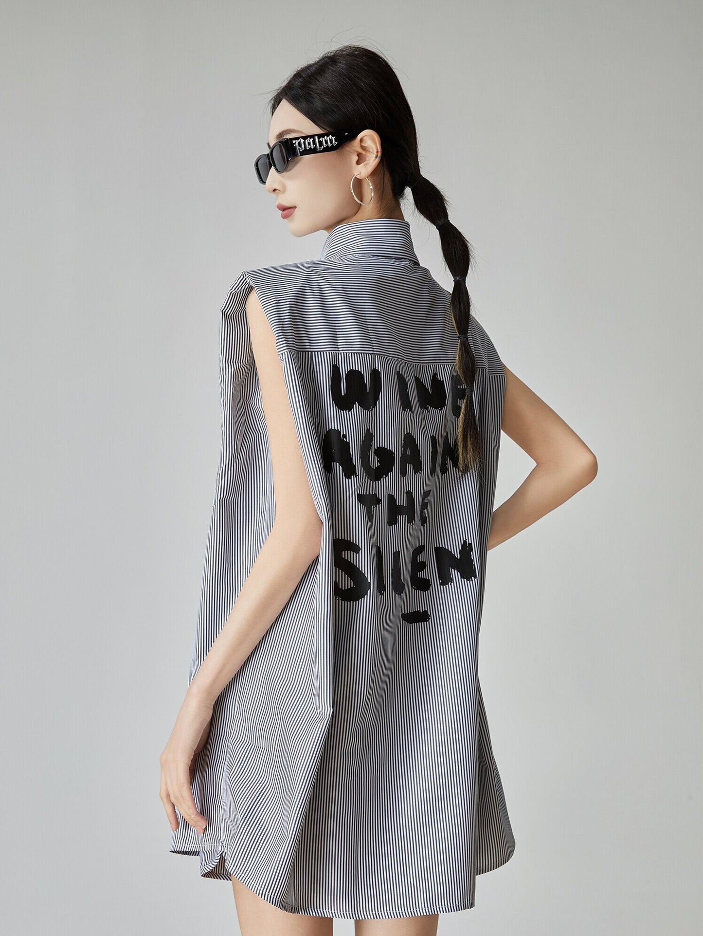 Striped Sleeveless Shirt / Shorts FER0087