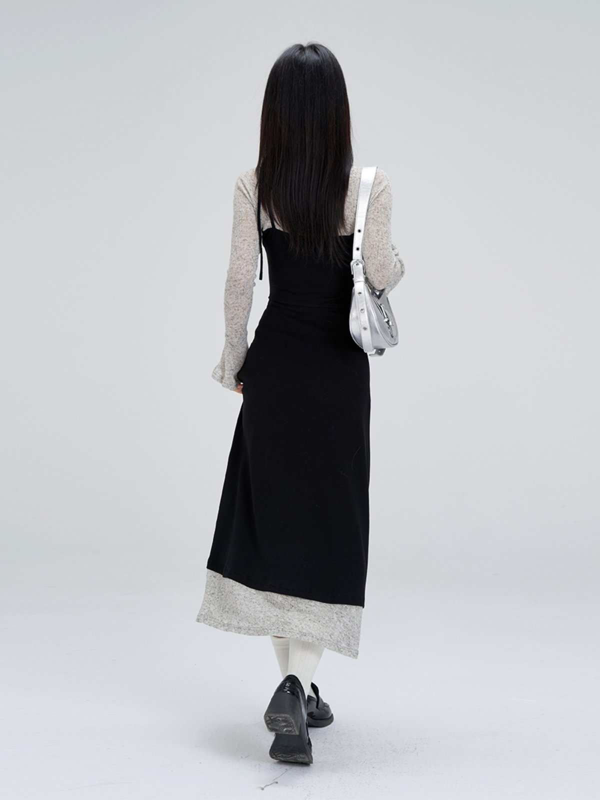 Layered-Style Camisole Dress WDB0023