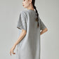 Rhinestone T-shirt Dress FER0124