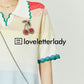 Border Cherry Polo Dress LLA0187